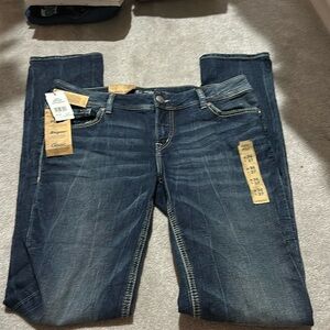 NWT, Long Tall Sally Silver W34 L37 slim Joga jeans.